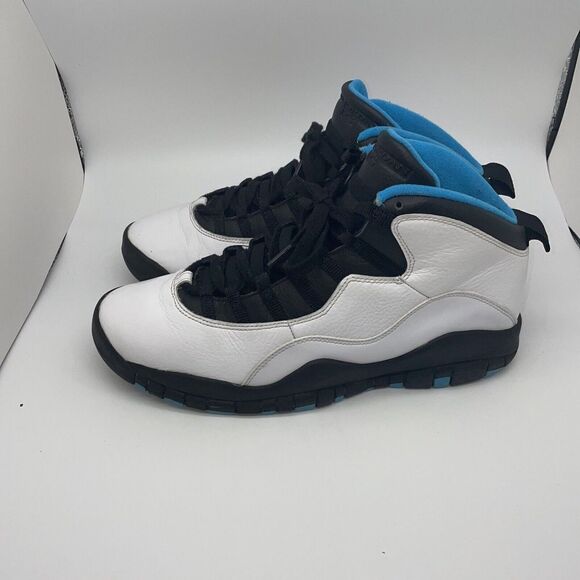 Jordan 10 Retro Powder Blue 2014 Size 11.5- Missing Insoles - Picture 3 of 8